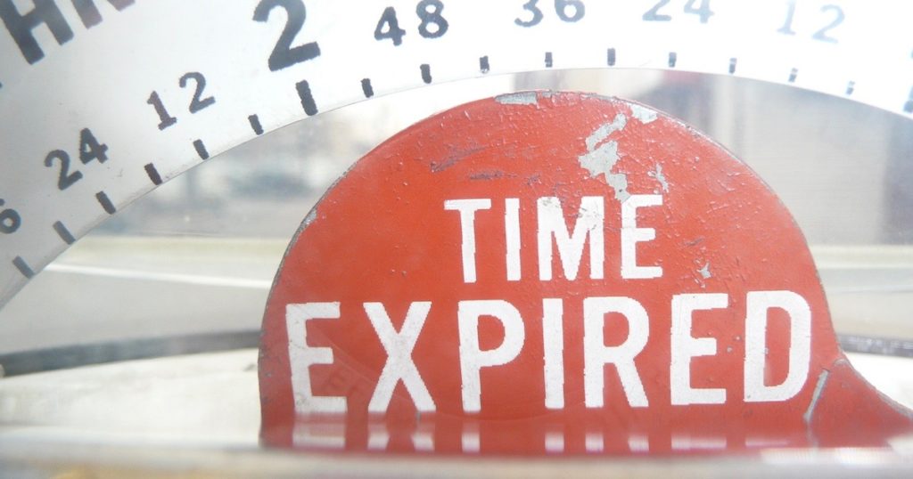 time esxpired